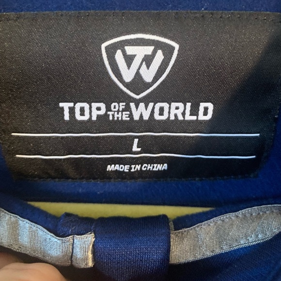 Cal Golden Bears Half Zip Dri Fit Pullover Size L Like New - Picture 5 of 8